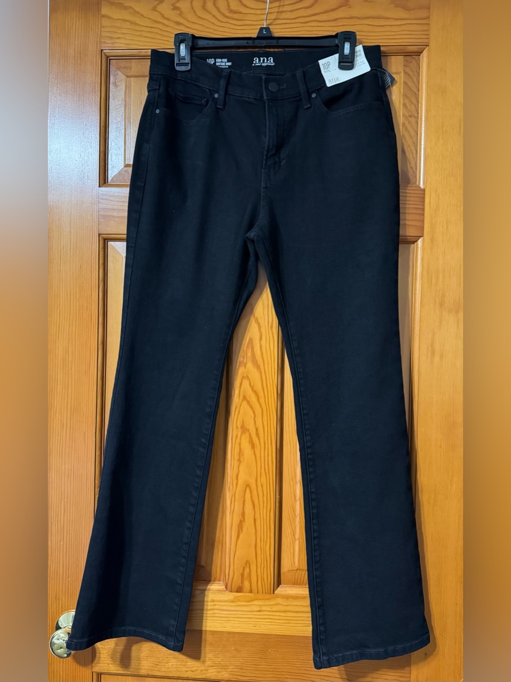 a.n.a Black Wide-Leg Jeans - Classic Black